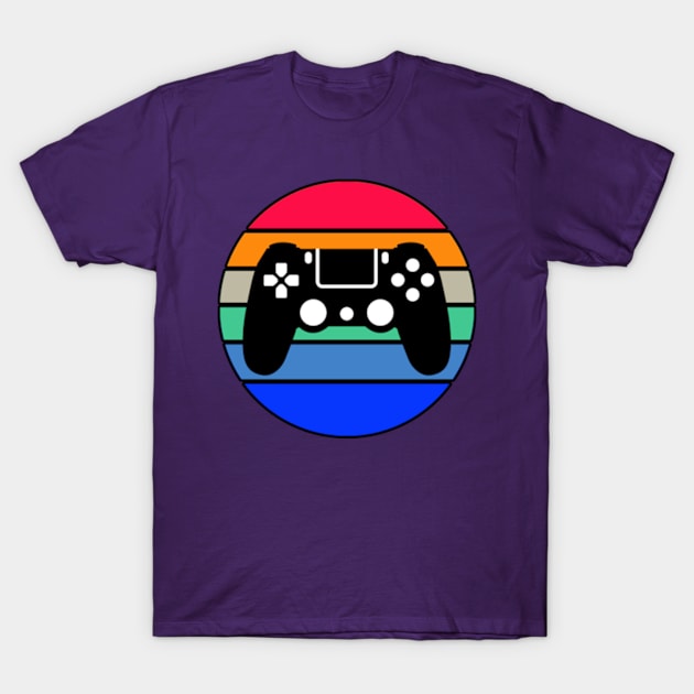 Circle Controller PlayStation T-Shirt by Gamers Gear